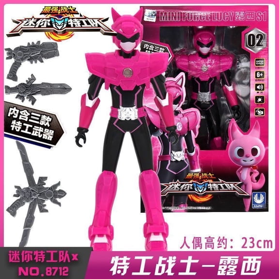 Miniforce Bolt, Volt, Semi & Max Ranger | LED Action Figures