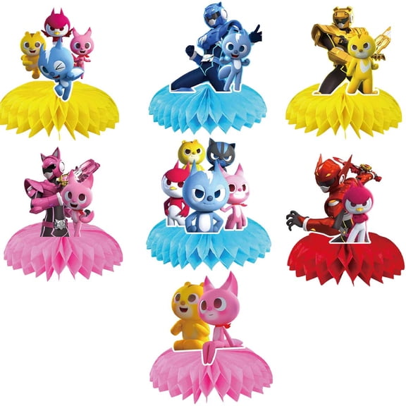 Miniforce Centerpieces Honeycomb Table Toppers Decorations for Photo Props Birthday Party Decor Supplies