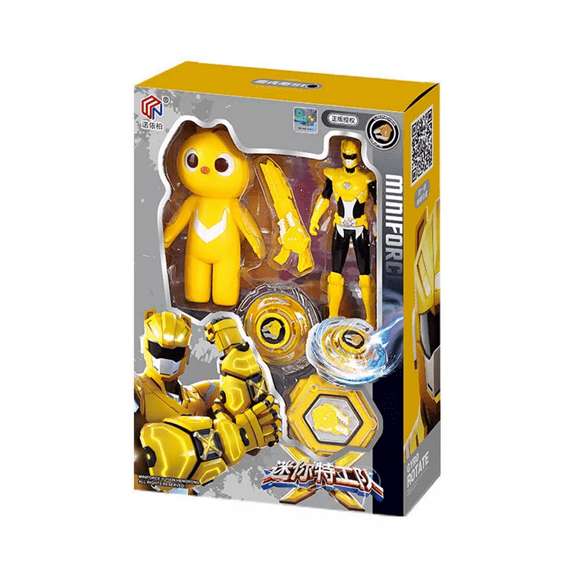 iniforce yro Squad Toys | Volt, Max & Lucy Spinning Battle Dolls