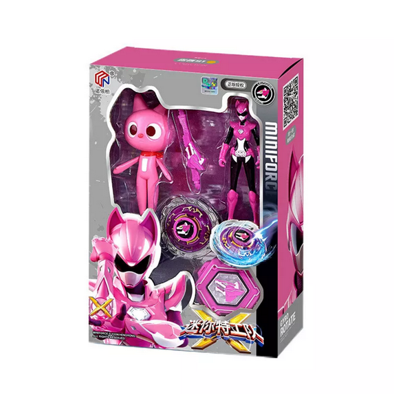 iniforce yro Squd Toys | Volt, Max & Lucy Spinning Battle Dolls