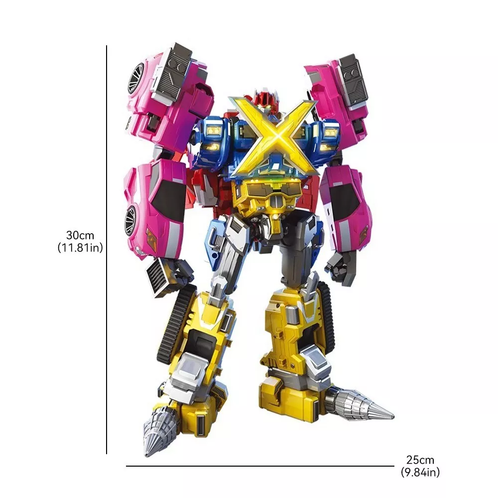 Miniforce Penta X Ranger 4-in-1 Transformer Robot Figure