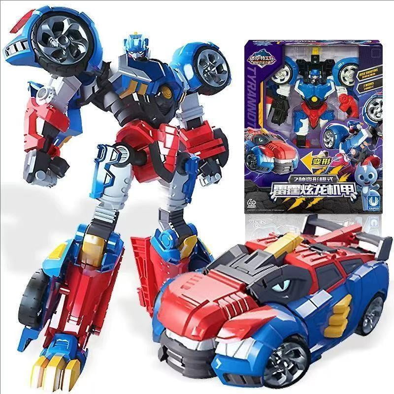 Miniforce Super Dino Power Tyranno Thunder Tyrannosaurus Transform Robot Car
