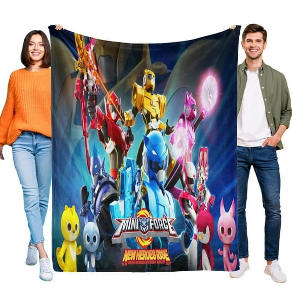 Miniforce Throw Blanket Gifts for Fans Lover Girls Boys Women Present Hoodie Him Bed 60"x80"