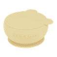 thumbnail image 1 of MinikOiOi Bowly - Mellow Yellow 100% Food Grade Silicone Bowls With Suction, Lid and High Holding Capacity, BPA Free - 6m+ Unisex - Infant, 1 of 4