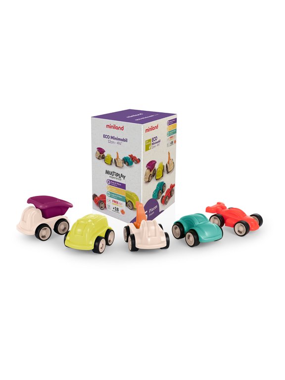 Eco Minimobil 4-1/4", Set of 5