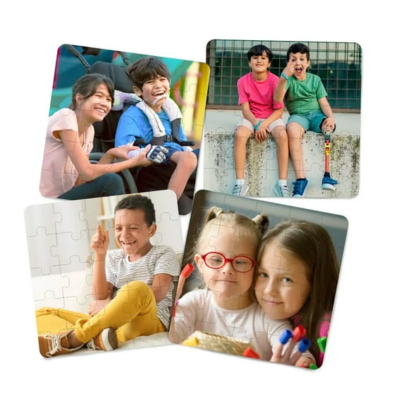 Miniland Inclusion Puzzles, Set of 4