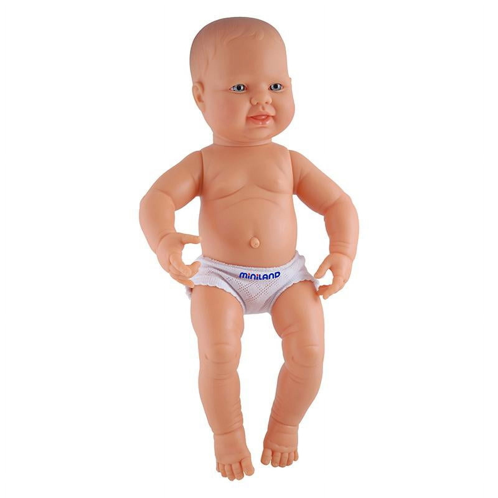 Miniland Educational Anatomically Correct Newborn Doll, Caucasian