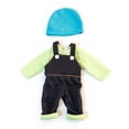 thumbnail image 1 of Miniland Educational Doll Clothes, Fits 12-5/8" Dolls, Mild Weather Jumper/Cap Set, 1 of 4
