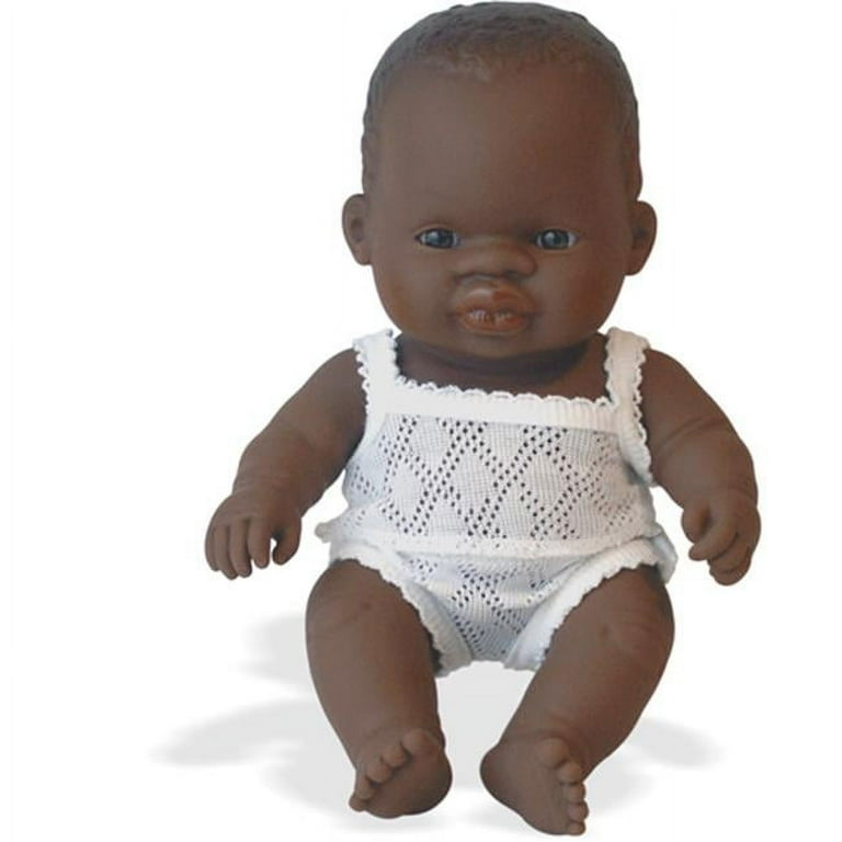 Miniland Baby Doll - African Boy 21cm Miniland Baby Doll - African Boy 21cm