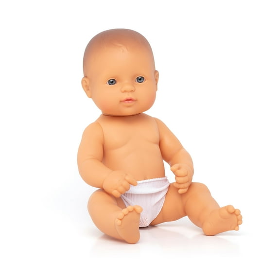 Miniland Newborn Baby Doll Caucasian Boy (32 cm 12 5/8´´)