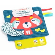Miniland Feel To Learn Crinkly Sensory Paper Red Panda