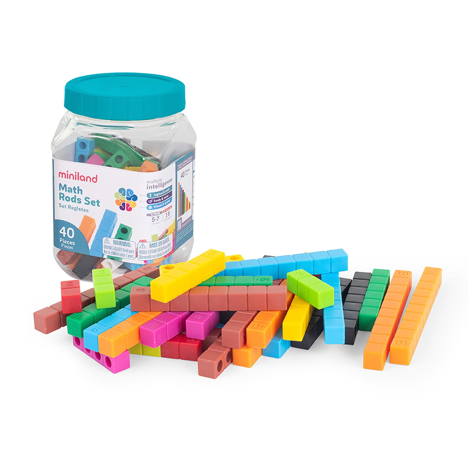 Miniland Math Rods Set