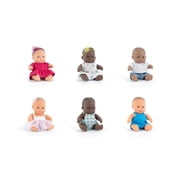 Miniland Set 6 Dolls 8 1/4 Dressed - My Friends & Me