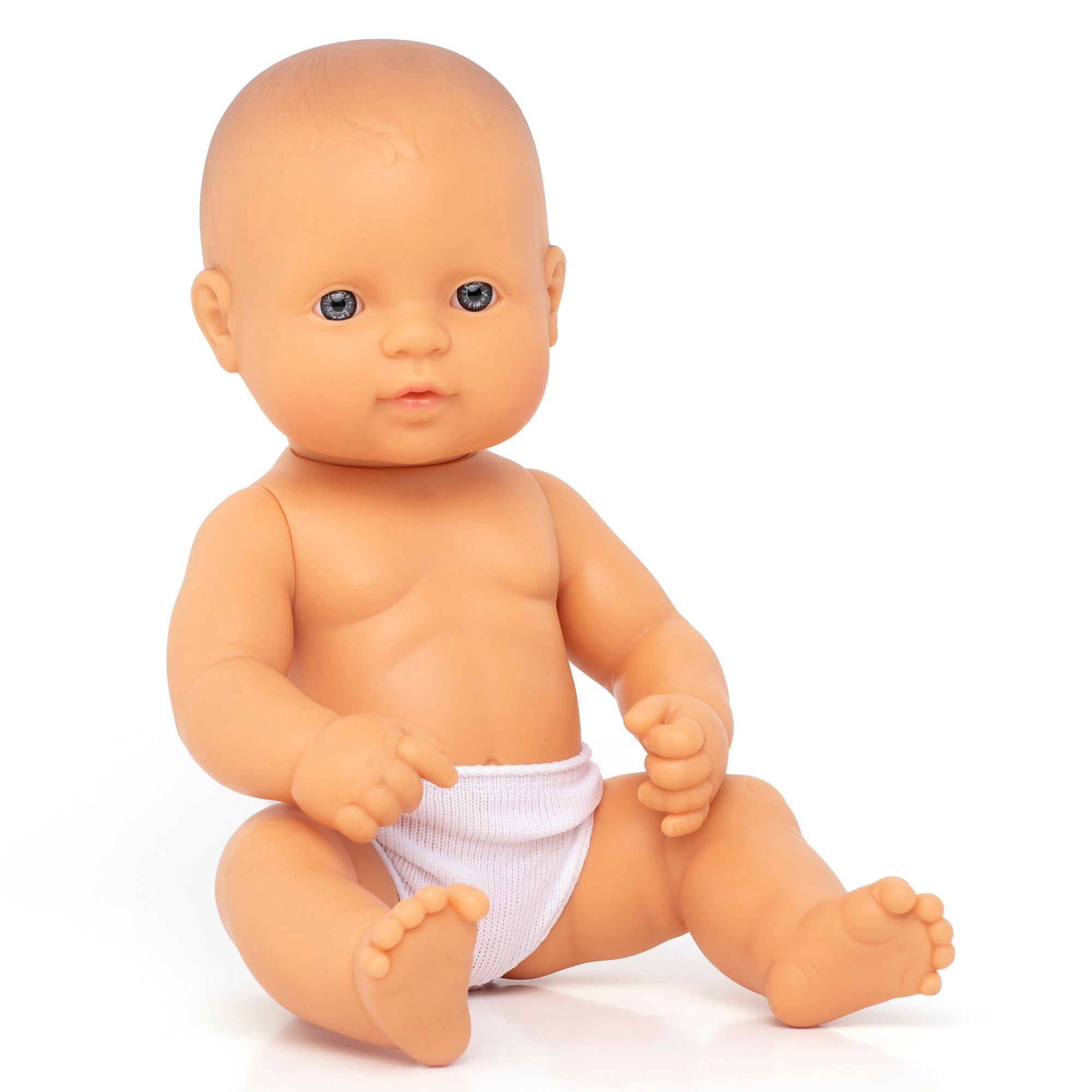 Miniland Newborn Baby Girl Doll - 15 3/4"