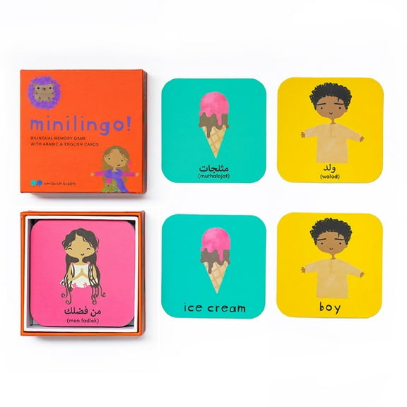 Minilingo, English/Arabic Flashcards by Worldwide Buddies