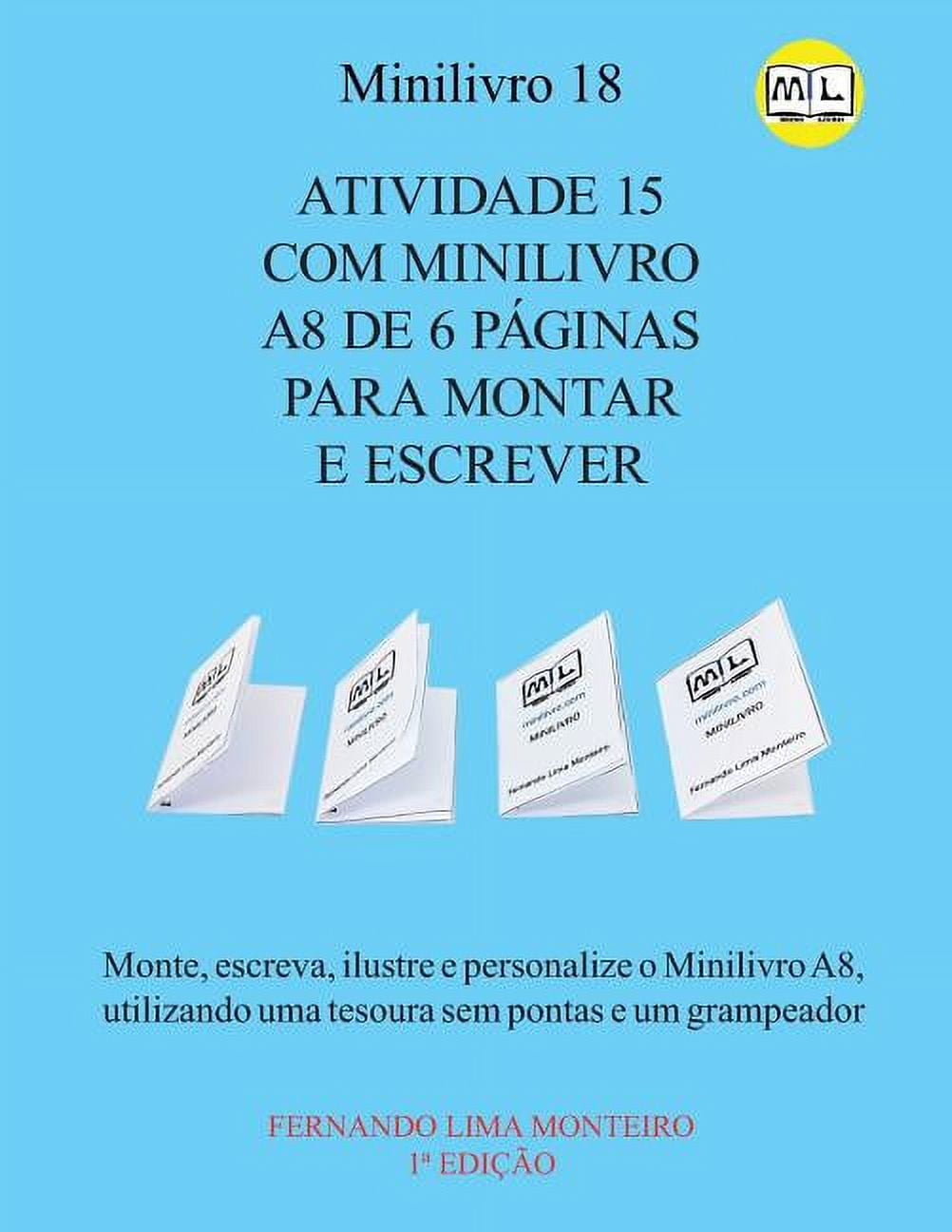 Minilivro E Caixinha Para Montar Atividade 15 Com Minilivro A8 de 6 PÃ¡ginas Para Montar E Escrever: Monte, escreva, ilustre e personalize o Minilivro A8,, Book 15, (Paperback)