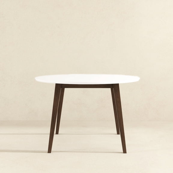 Minimal Assembly Solid Wood Table | Ideal for Apartments and Small Kitchens