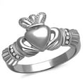 thumbnail image 1 of Minimal Claddagh Ring, 1 of 10