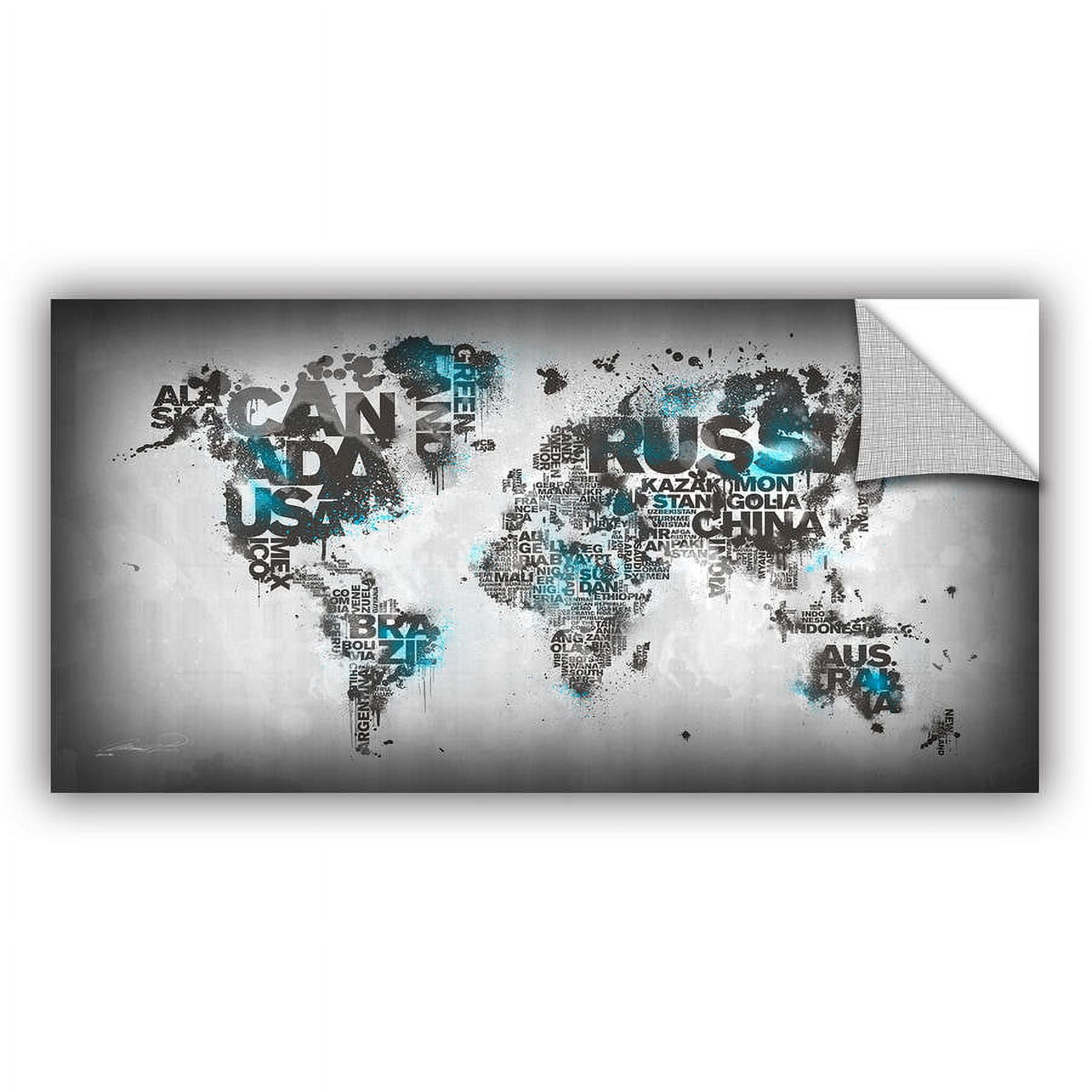 'Minimal IV' Removable Wall Art Mural
