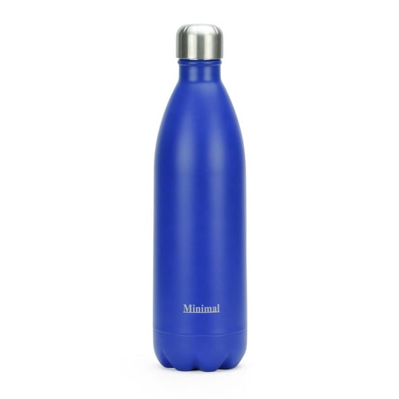 Minimal Insulated Bottle 1000 Ml Blue