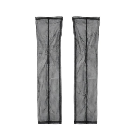 Minimal Sheer Arm Cover Sleeves for Everyday Wear Elegant Long Mittens Style Sleek Tone Slender Fit Mittens Convertible