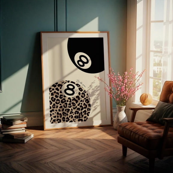 Minimal Star Black Beige Modern Abstract Neutral Aesthetic Poster, Stretched Size 12x18