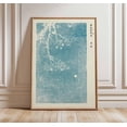 thumbnail image 1 of Minimal Zen Woodblock Poster, Unframed Paper Poster 24x36in, 1 of 4