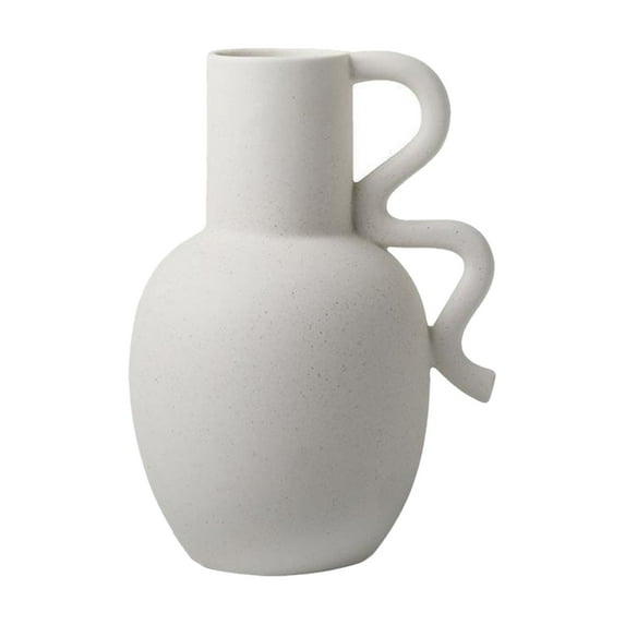 Minimalism Ceramic Vase Table Vase Flower Pot Vases Decorative Vases Ornament Porcelain Vases for Office Living Room Home Garden Decor , StyleA