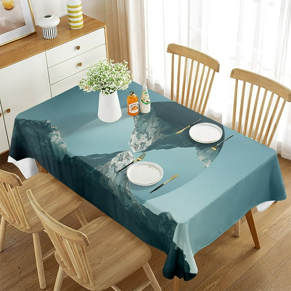 Minimalism Tablecloths Decoration Kitchen Room Dining Home for Theme Star Shining Tablecloth Rectang