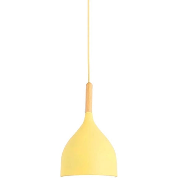 Minimalism Vintage Pendant Lighting for Kitchen Island, Simple Colorful Metal Pendant Light for Dining Room, Rustic Pendant Lamp, Retro Farmhouse Pendant Light Fixture for Kitchen Sink