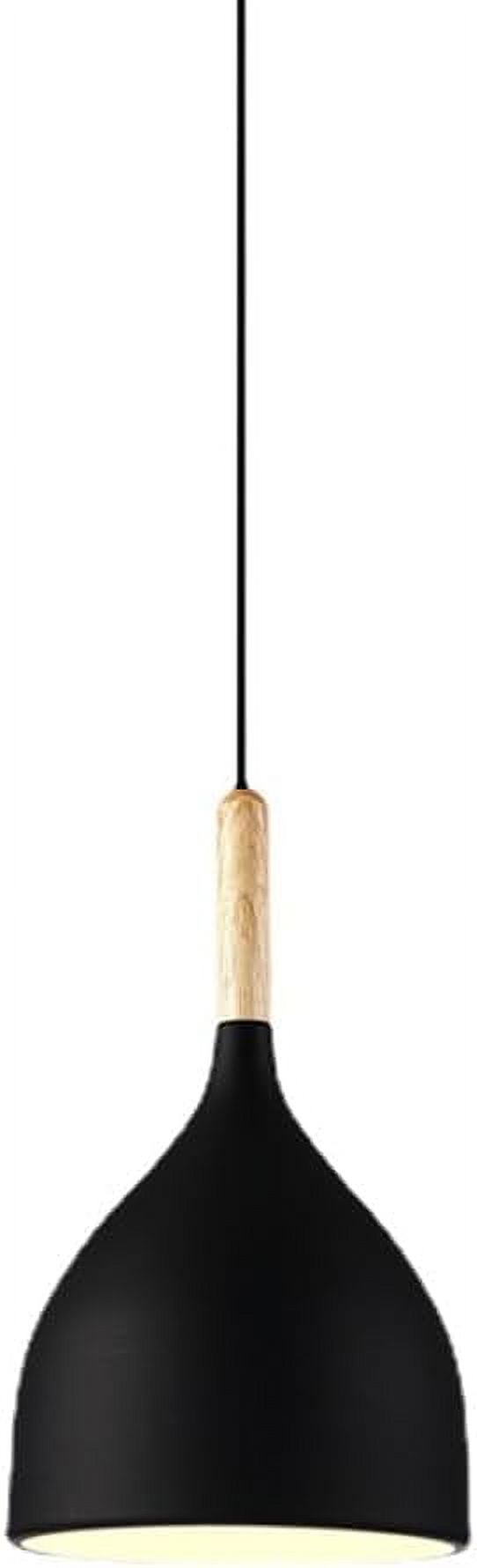Minimalism Vintage Pendant Lighting for Kitchen Island, Simple Colorful Metal Pendant Light for Dining Room, Rustic Pendant Lamp, Retro Farmhouse Pendant Light Fixture for Kitchen Sink