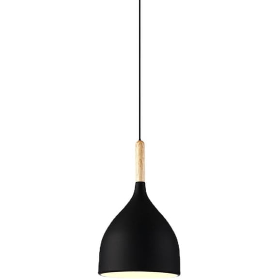 Minimalism Vintage Pendant Lighting for Kitchen Island, Simple Colorful Metal Pendant Light for Dining Room, Rustic Pendant Lamp, Retro Farmhouse Pendant Light Fixture for Kitchen Sink