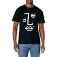 thumbnail image 1 of Minimalist Abstract Line Art Feminine Aesthetic Face T-Shirt, 1 of 3