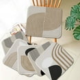 thumbnail image 1 of Minimalist Abstract Line Picture European Seat Cushion Office Dining Stool Pad Sponge Sofa Mat Non-Slip Outdoor Garden Cushions, 1 of 6