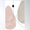 thumbnail image 1 of Minimalist Abstract Organic Shapes 4 Poster Wall Art, Modern Wall Decor For Living Room Bedroom, 24x36 UNFRAMED, 1 of 3