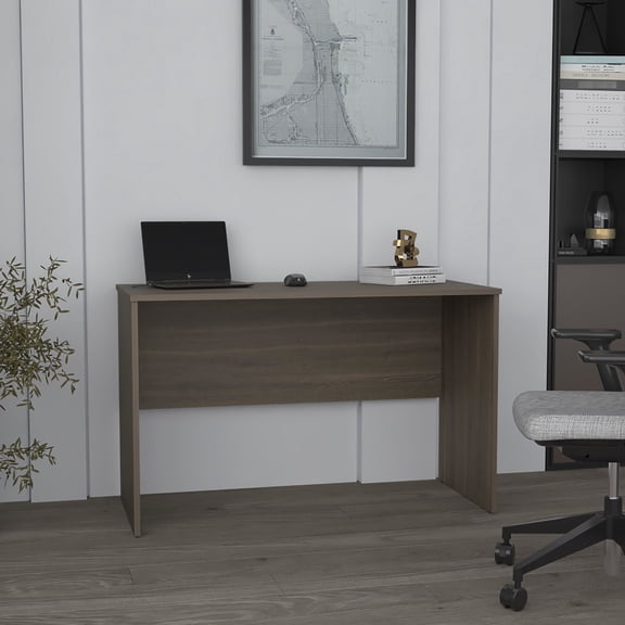 Minimalist Aesthetic & Sturdy Base - Computer Desk for Bedroom Office