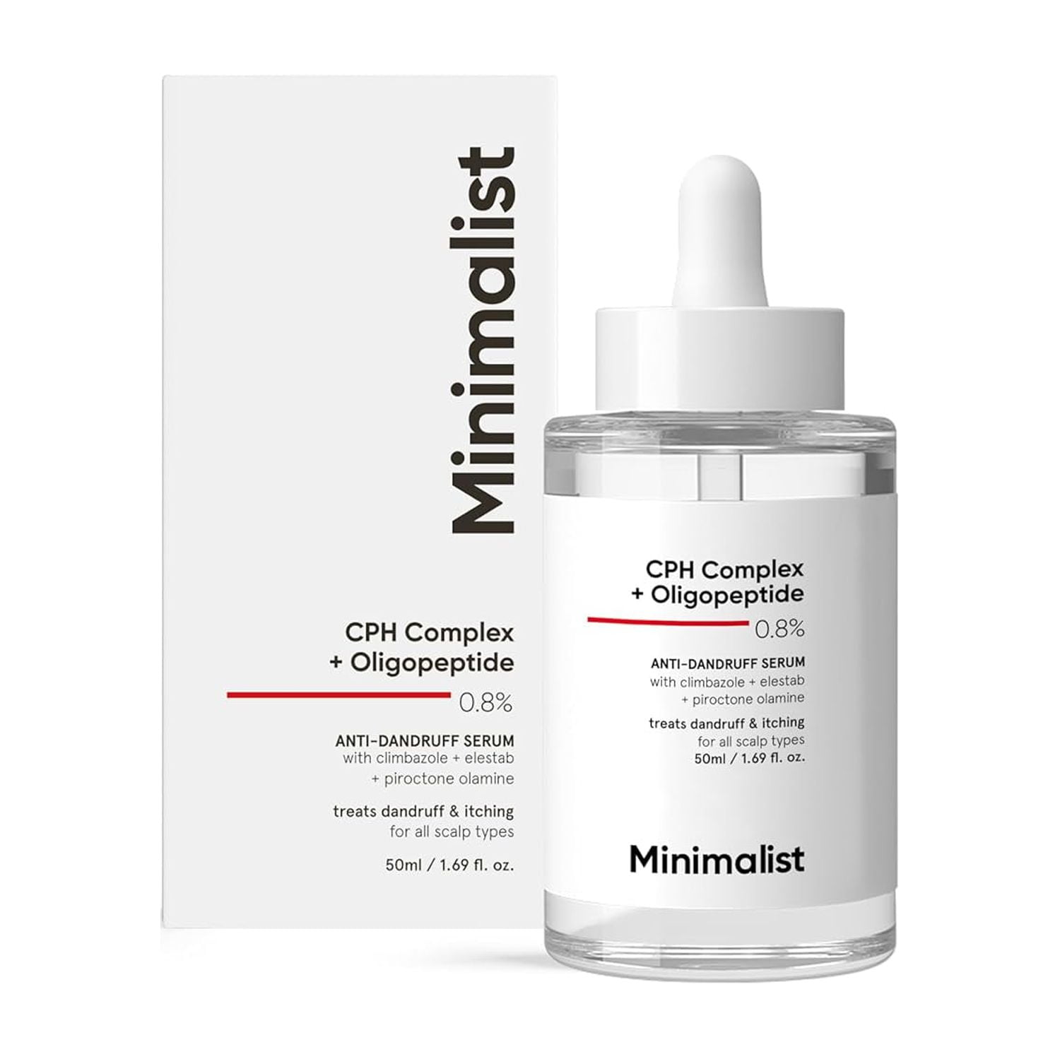 Minimalist Anti-Dandruff Hair Serum for Scalp For Women \u0026 Men | 50ml