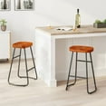 Minimalist Bar Stools Set of 2, Counter Height for Kitchen Island