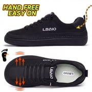 Barefoot Minimalist Shoes Womens Mens Zero Drop Wide Width Slip-on Canvas Sneaker Lightweight Breathable Running Walking