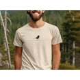 thumbnail image 1 of Minimalist Bird Shirt, Solo Bird on a Branch Tee, Nature Gifts, Nature Shirt. Bird Lover Shirt, Gift For Bird Lover, Birder Tshirt, 1 of 5
