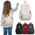 thumbnail image 1 of Minimalist Black Backpack – Versatile Daypack for Women & Men, Simple Modern Rucksack for College, Work, Travel, Commuting, Mochila Escolar 1pc, 1 of 7