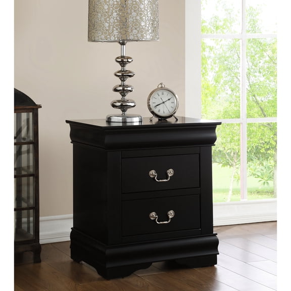Minimalist Black - French Dovetail Drawers - Bedroom Setup - Long-Lasting Utility