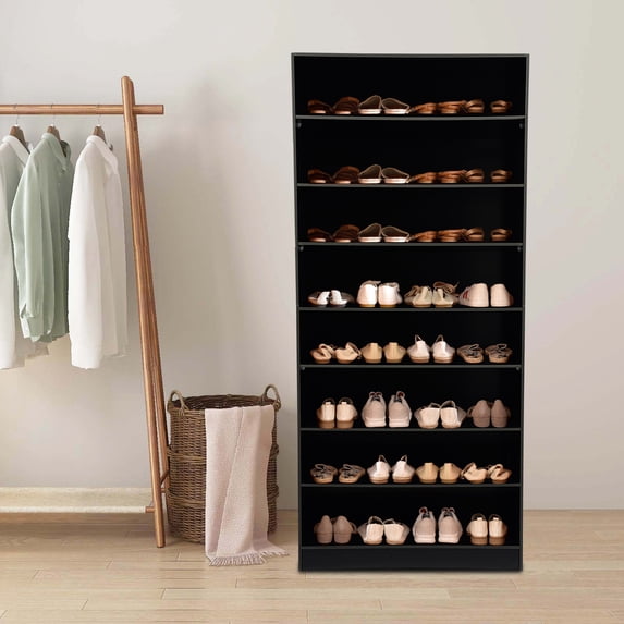 Minimalist Black Shoe Rack 31.5
