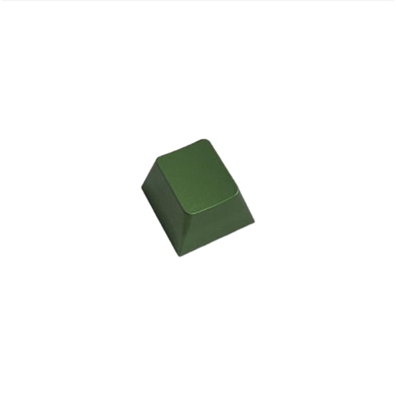 Minimalist Blank Escape Key CNC Machined Aluminum Keycap OEM R4 Height for Mechanical Keyboard