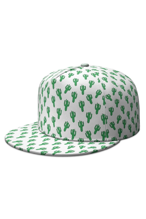 Minimalist Botanical Cactus Adjustable Hat - Unisex Classic Baseball Cap for Daily Wear & Outdoor Use | Retro Style