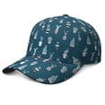 thumbnail image 1 of Minimalist Botanical Cactus Baseball Cap, Comfortable Fit Washed Dad Hat with Succulents and Desert Style Print, Lightweight Performance Hat for Summer Sports and Casual Wear, 1 of 8