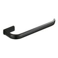 thumbnail image 1 of Minimalist Brass Wall Mounted Towel Rack Single Pole Towel Rail Rack Storage Holder Black, 1 of 10
