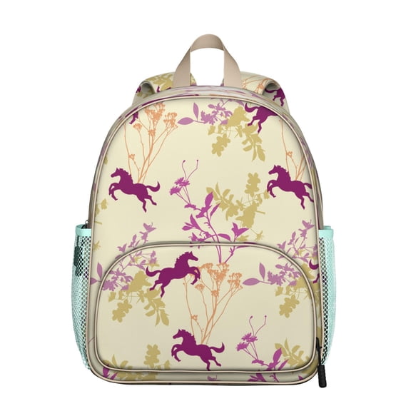 Minimalist Butterfly Print Backpack - Breathable & Comfortable for School