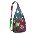 thumbnail image 1 of Minimalist Cannabis Sling Bag - Waterproof Crossbody Chest Bag with Adjustable Strap, Lightweight & Durable for Hiking/Travel (Unisex), 1 of 4