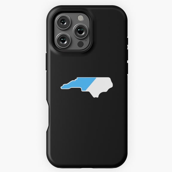 Minimalist Carolina Logo UNC Tar Heels Phone Case for iPhone 16 15 14 13 12 11 Pro Max